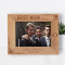 Best Man Today Best Friend Forever Personalized Wooden Frame-7" x 5" Brown Horizontal