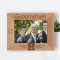 I Honor Our Friendship Personalized Wooden Frame-7" x 5" Brown Horizontal