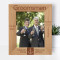 I Honor Our Friendship Personalized Wooden Frame 8" x 10" Brown (Vertical)