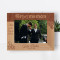 I Thank You For Being My Best Man Personalized Wooden Frame-7" x 5" Brown Horizontal
