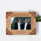 I Thank You For Being My Best Man Personalized Wooden Frame-6" x 4" Brown Horizontal