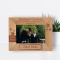 Thank You For Being My Groomsman On My Wedding Day Personalized Wooden Frame-6" x 4" Brown Horizontal