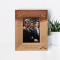Best Friend Forever Personalized Wooden Frame 3" x 5" Brown (Vertical)