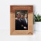 Best Friend Forever Personalized Wooden Frame 4" x 6" Brown (Vertical)