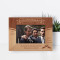 Best Friend Forever Personalized Wooden Frame-6" x 4" Brown Horizontal