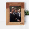 Best Friend Forever Personalized Wooden Frame 5" x 7" Brown (Vertical)