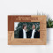 Thank You For Being My Groomsman On My Wedding Day Personalized Wooden Frame-6" x 4" Brown Horizontal