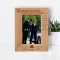 The Only Thing Better Than Having You As My Brother Is Having You By My Side As My Best Man Personalized Wooden Frame 4" x 6" Brown (Vertical)
