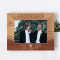 Best Friend Forever Personalized Wooden Frame-7" x 5" Brown Horizontal