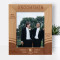 Best Friend Forever Personalized Wooden Frame 8" x 10" Brown (Vertical)