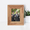 Groomsman Personalized Wooden Frame 3" x 5" Brown (Vertical)