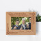 Groomsman Personalized Wooden Frame-6" x 4" Brown Horizontal