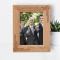 Groomsman Personalized Wooden Frame 5" x 7" Brown (Vertical)