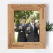 Groomsman Personalized Wooden Frame 8" x 10" Brown (Vertical)