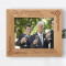 Groomsman Personalized Wooden Frame-10" x 8" Brown Horizontal