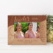 Side By Side Or Miles Apart We Are Sisters Connected By The Heart Personalized Wooden Frame-6" x 4" Brown Horizontal