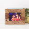 Best Bridesmaid Personalized Wooden Frame-5" x 3 1/2" Brown Horizontal