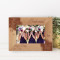Bridesmaid Personalized Wooden Frame-6" x 4" Brown Horizontal
