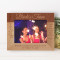 Friends Bring Happiness My Souad Brings The Wine Personalized Wooden Frame-7" x 5" Brown Horizontal