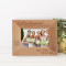 Good Friends Help You To Find Important Things Personalized Wooden Frame-5" x 3 1/2" Brown Horizontal