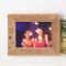 Good Friends Are Like Stars Personalized Wooden Frame-7" x 5" Brown Horizontal
