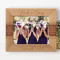 True Friends Are Never Apart Maybe In Distance But Never In Heart Personalized Wooden Frame-10" x 8" Brown Horizontal
