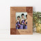 The Oldest Friendships Ought To Be The Most Delightful Personalized Wooden Frame 3" x 5" Brown (Vertical)