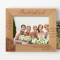 Best Bridesmaid True Friends Are Never Apart Maybe In Distance But Never In Heart Personalized Wooden Frame-10" x 8" Brown Horizontal