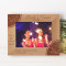 Bride's Team For A day But A Best Friend For Life Personalized Wooden Frame 5" x 7" Brown (Vertical)
