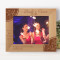 Bride's Team For A day But A Best Friend For Life Personalized Wooden Frame-10" x 8" Brown Horizontal