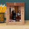 Lawyer Justice For All Personalized Wooden Frame 5" x 7" Brown (Vertical)