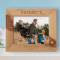 The Power Of A Dad In A Child's Life Is Unmatched Personalized Wooden Frame-10" x 8" Brown Horizontal