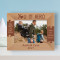 You Are My Hero Personalized Wooden Frame-7" x 5" Brown Horizontal