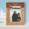 Best Dad Ever Some People Don't Believe I Heroes But They Haven't Met My Dad Personalized Wooden Frame 5" x 7" Brown (Vertical)