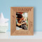 My Greatest Blessings Call Me Daddy Personalized Wooden Frame 3" x 5" Brown (Vertical)