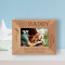 My Greatest Blessings Call Me Daddy Personalized Wooden Frame-5" x 3 1/2" Brown Horizontal