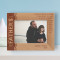 A Father Is Neither An Anchor To Hold Us Back Nor A Sail To Take Us There Personalized Wooden Frame-7" x 5" Brown Horizontal