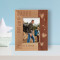 Daddy You Are The Best Personalized Wooden Frame 3" x 5" Brown (Vertical)