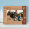 Daddy You Are The Best Personalized Wooden Frame-7" x 5" Brown Horizontal