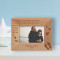 Becoming A Dad Means You Have To Be A Role Model For Your Son And Be Someone He Can Look Up To Personalized Wooden Frame-5" x 3 1/2" Brown Horizontal