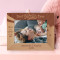 Best Mom Ever Mother Is The Heartbeat Of The Home Personalized Wooden Frame-7" x 5" Brown Horizontal
