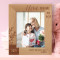 Mom You Are The Best Personalized Wooden Frame 8" x 10" Brown (Vertical)