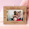 Happy Mother's Day Personalized Wooden Frame-7" x 5" Brown Horizontal