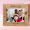 Happy Mother's Day Personalized Wooden Frame-10" x 8" Brown Horizontal