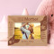 Mothers Hold Their Children's Hands Personalized Wooden Frame-6" x 4" Brown Horizontal