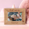 Best Mom A Mother's Love Is More Beautiful Than Any Fresh Flower Personalized Wooden Frame-6" x 4" Brown Horizontal