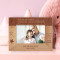 When You Are Looking At Your Mother, You Are Looking At The Purest Love Personalized Wooden Frame-6" x 4" Brown Horizontal