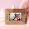 There Is Nothing As Sincere A Mother's Kiss Personalized Wooden Frame-5" x 3 1/2" Brown Horizontal