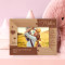 Mothers Can Look Through A Child's Eyes & See Tomorrow Personalized Wooden Frame-6" x 4" Brown Horizontal