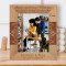 Happy Anniversary Than You For Always Loving Me For Who I Am Personalized Wooden Frame 8" x 10" Brown (Vertical)